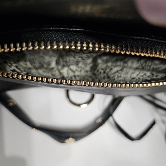 Rebecca Minkoff Mac Daddy NWOT Extra Fringe Dust Cover Black with Gold Hardware - Picture 15 of 16